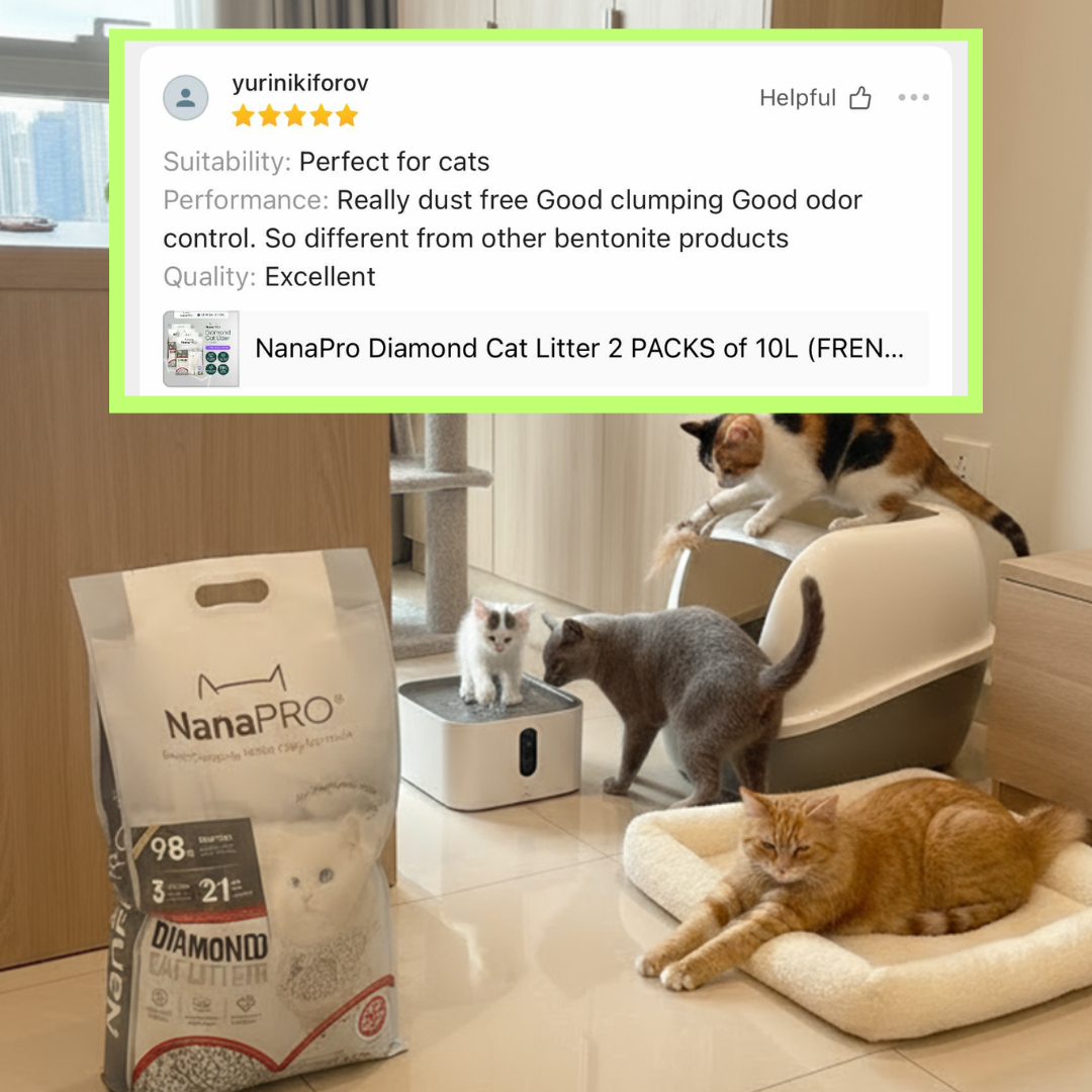 NanaPro - Diamond Cat Litter-V1