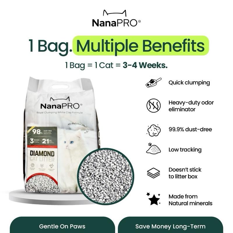 NanaPro - Diamond Cat Litter-V1